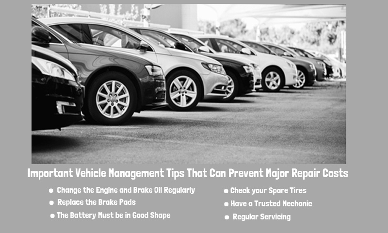 Important Vehicle Management Tips That Can Prevent Major Repair Costs