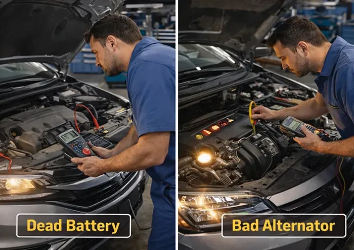 The Power Struggle: Distinguishing Symptoms of a Bad Alternator vs. Dead Battery