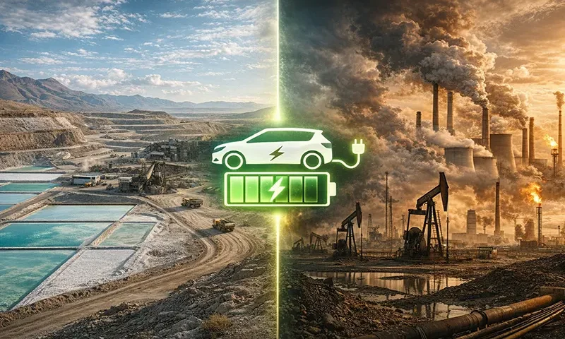 The Lesser of Two Evils? Lithium Mining's Environmental Impact vs. Fossil Fuels