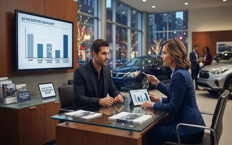 How to Find Best Dealer Incentives on End-of-Year New Auto Sales