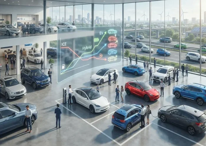 Impact of Electric and Hybrid Models on Total New Auto Sales Volume