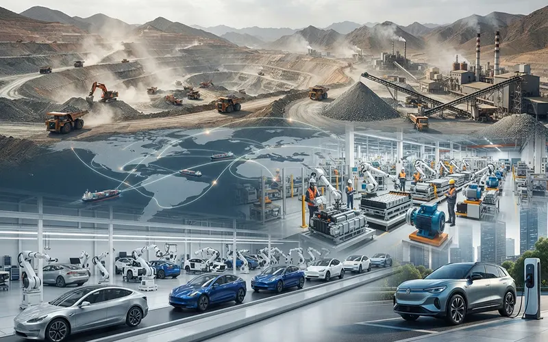 The Impact of Rare Earth Mineral Supply Chains on the Global Auto Industry EV Transition