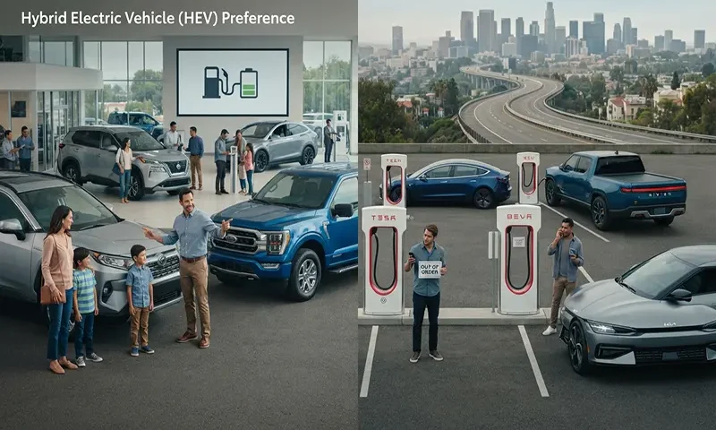 Why Hybrid Electric Vehicle Adoption Is Outpacing Battery Electric Cars in the Auto Industry